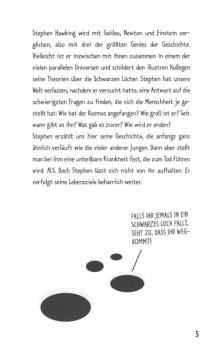 Preview: Novelli, Stephen Hawking und das Geheimnis der Schwarzen Löcher Preview: Novelli, Stephen Hawking und das Geheimnis der Schwarzen Löcher